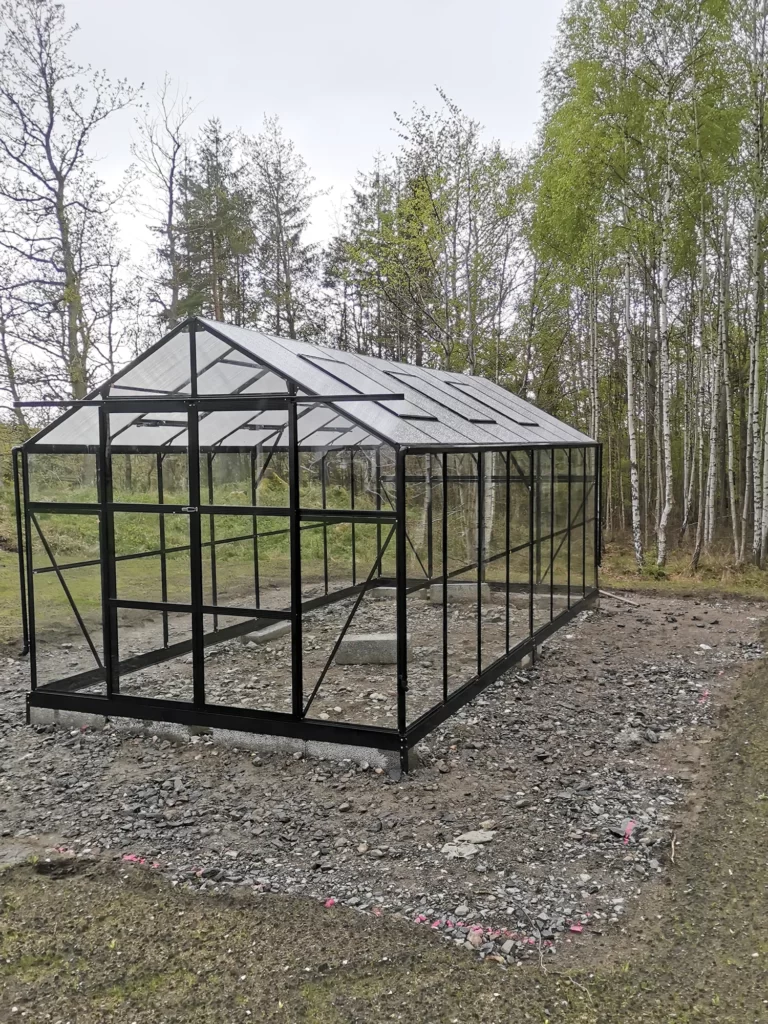 Nock Bygg bygger växthus