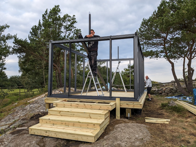 NockBygg bygger växhus